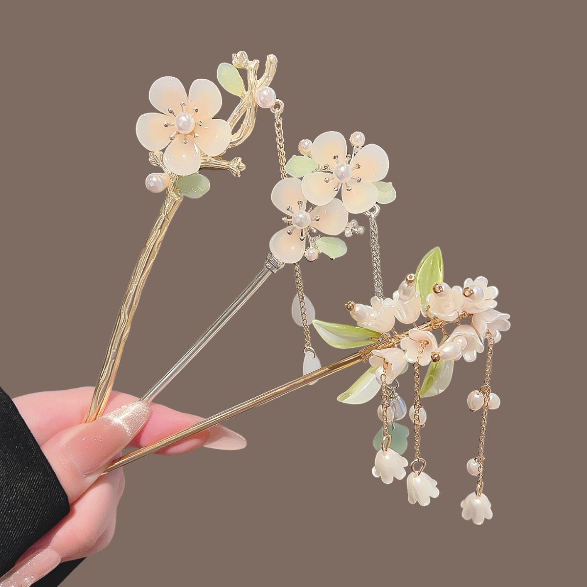 Women Knight Accessories - Vintage Chinese Style Tassel Hair Pins