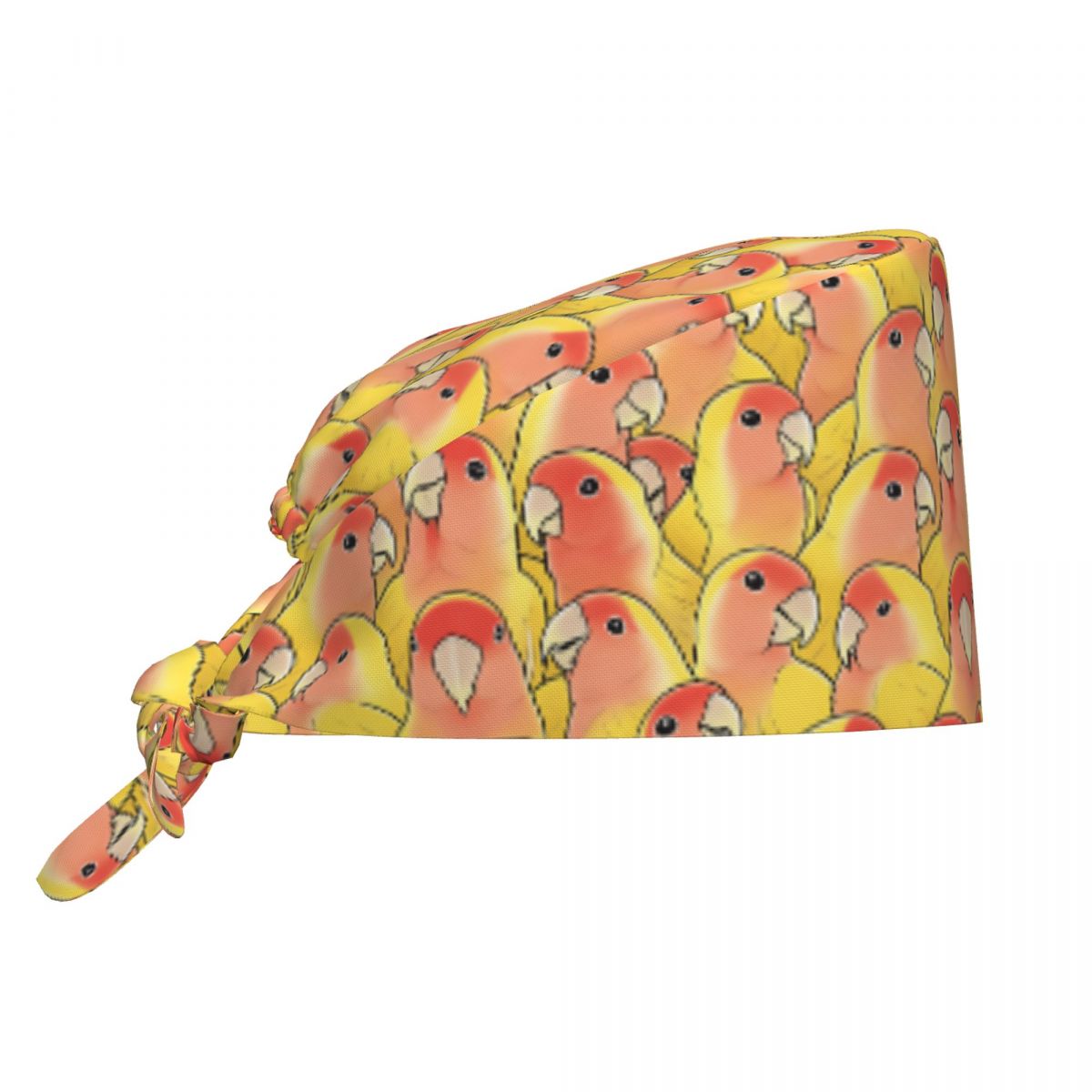 Women Accessories Poster - Nurse Hat Lutino Peach Face Lovebird
