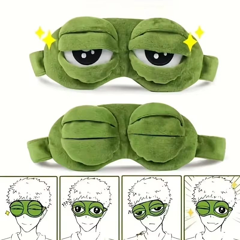 Women Knight Accessories - Frog Shaped Eye Mask Party Game