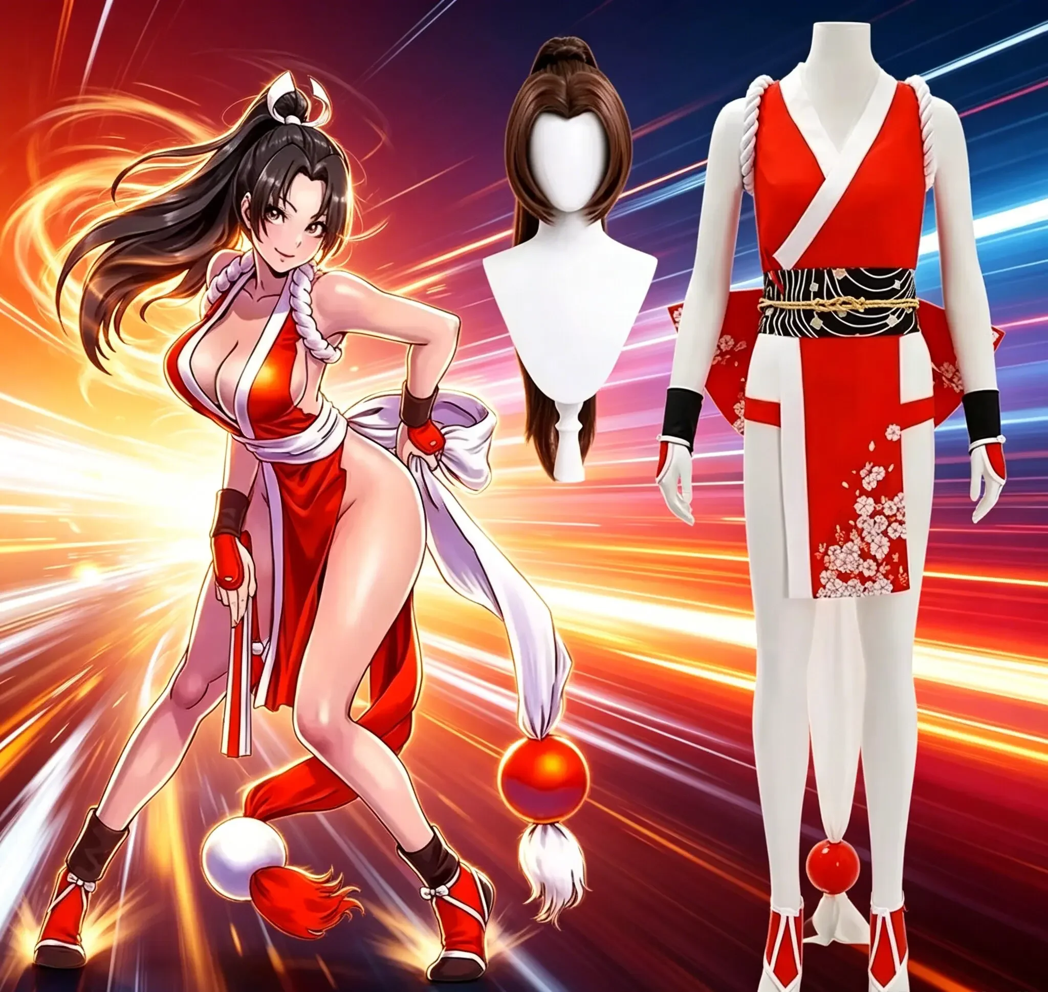 Women'S Kimono Accessories - 2026 New Women’s Ninja Themed Cosplay