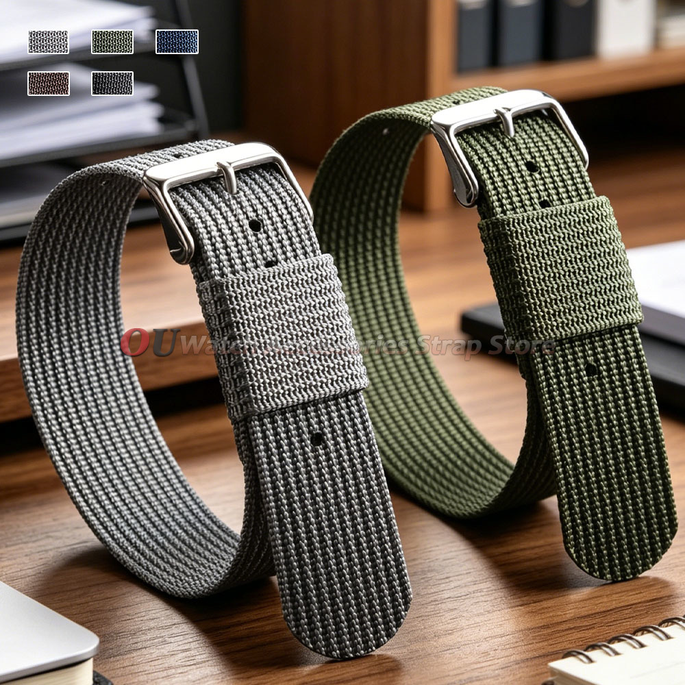 Women'S Accessories To Wear With Watch - Nylon Strap 18mm 20mm 22mm for