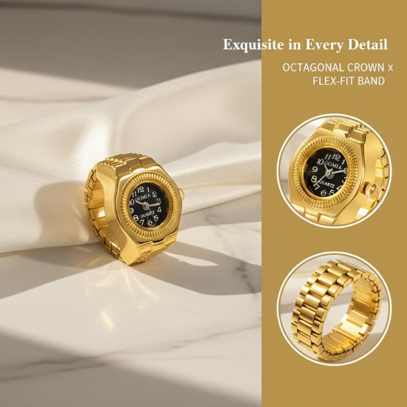 Women'S Accessories To Wear With Watch - Unique Punk Square Dial Quartz Watches
