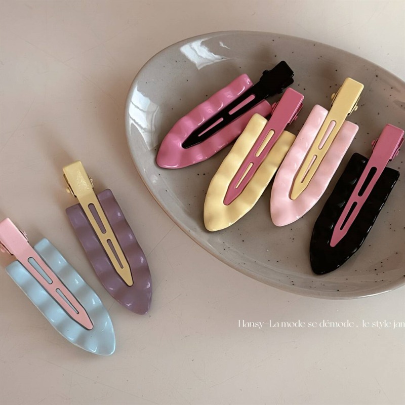 Women Accessories Online - Korean Macaron Metal Wave Super Fairy
