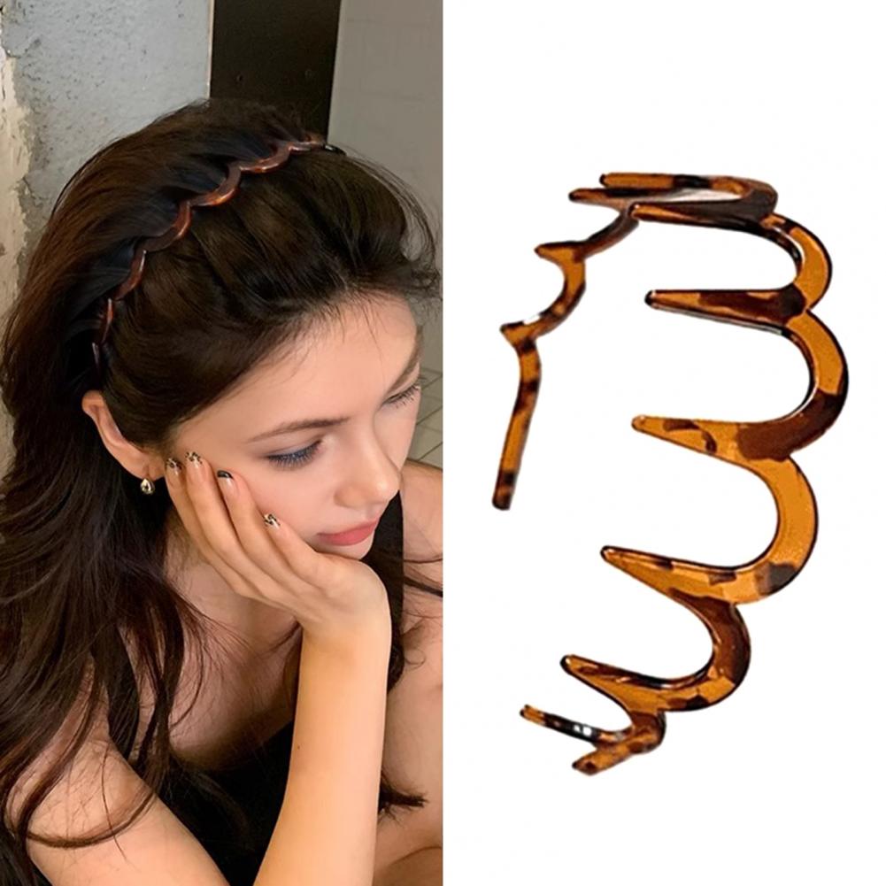 Women Accessories Online - Women Headband Wavy Teeth Secure Hold