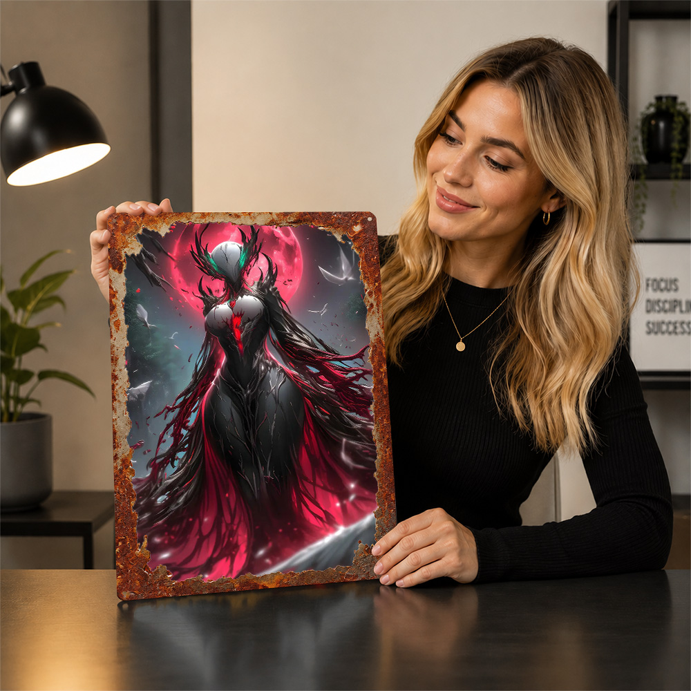 Dark Fantasy Woman 3D Printed  - Women Accessories Poster ulasan dan harga