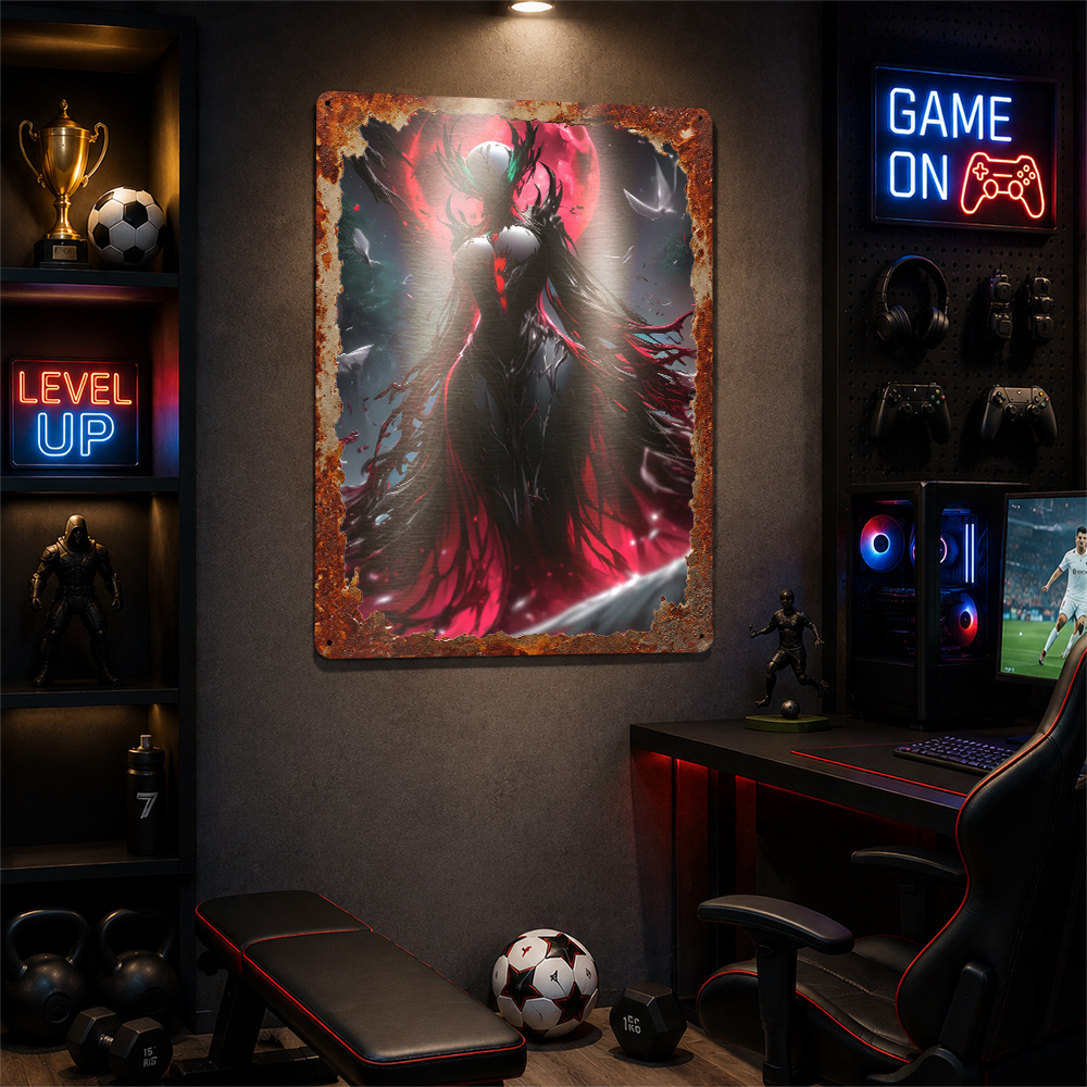Dark Fantasy Woman 3D Printed  - Women Accessories Poster ulasan dan harga