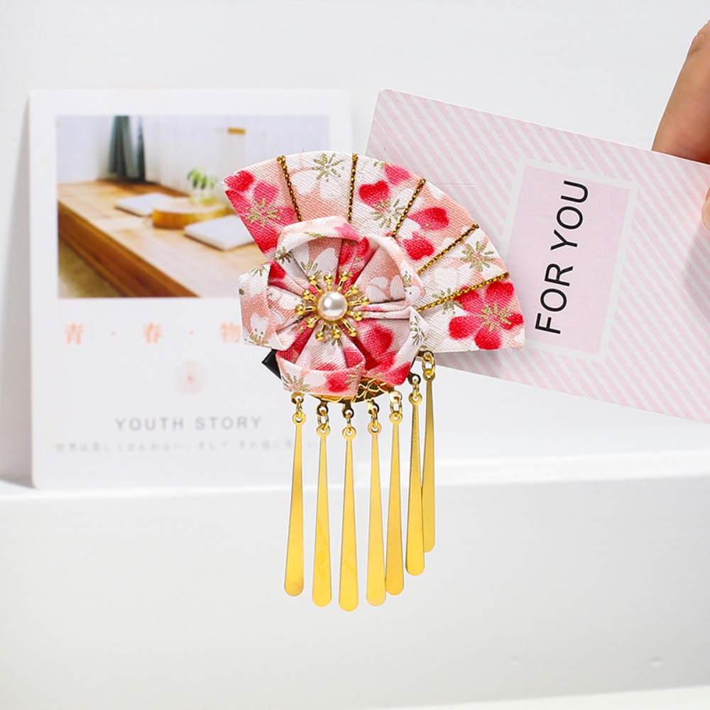 Women Hairpin Faux Pearl Flowe - Women'S Kimono Accessories ulasan dan harga