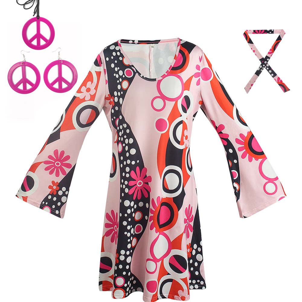 Halloween Retro 60s 70s Disco  - Women'S Accessories In The 60S ulasan dan harga