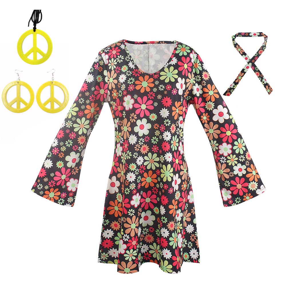 Halloween Retro 60s 70s Disco  - Women'S Accessories In The 60S ulasan dan harga