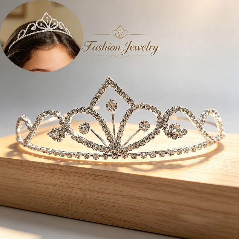 Silver Color Rhinestone Bridal - Women Knight Accessories ulasan dan harga