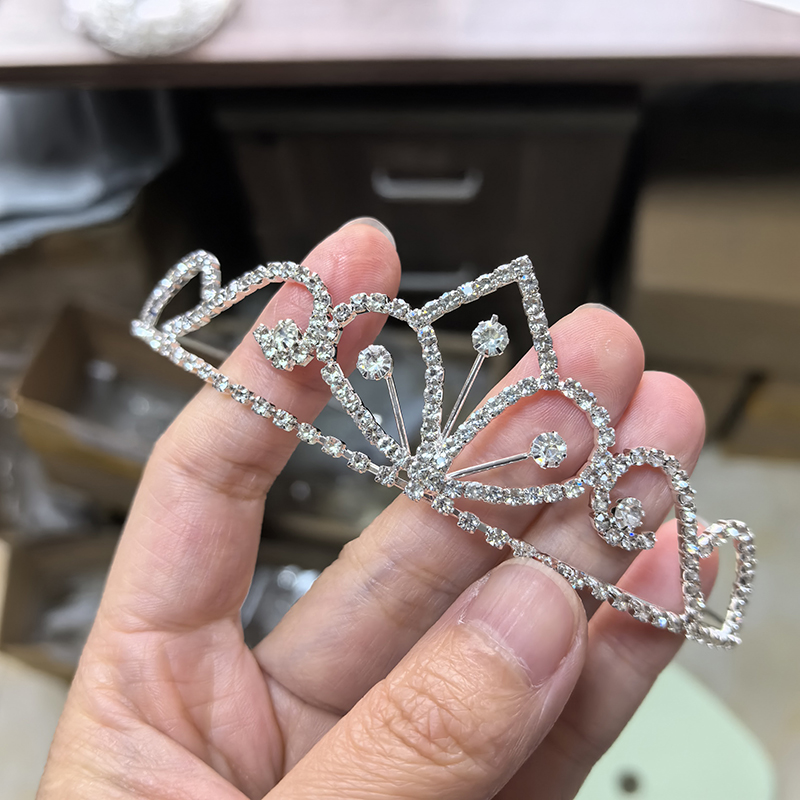 Silver Color Rhinestone Bridal - Women Knight Accessories ulasan dan harga
