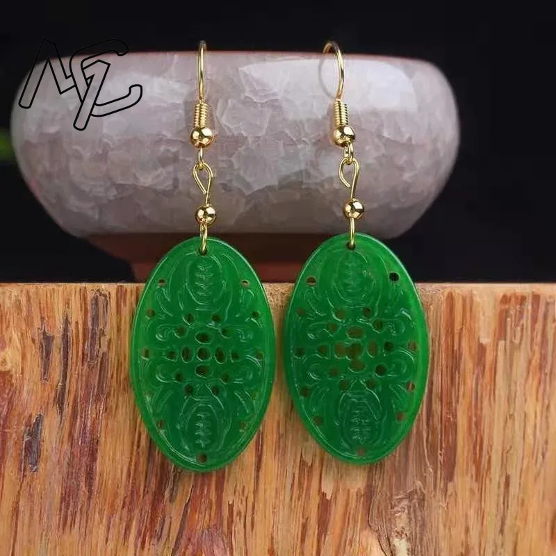 925 Silver Natural Green Jade  - Women Accessories For Hand ulasan dan harga