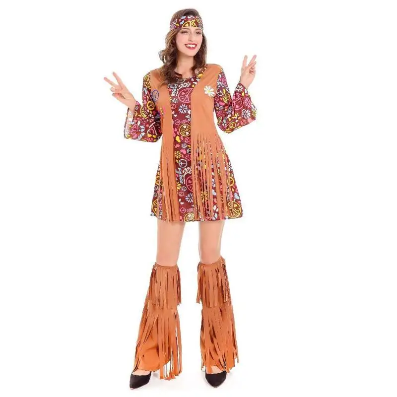 Women 60s 70s Vintage Hippie D - Women'S Accessories In The 60S ulasan dan harga