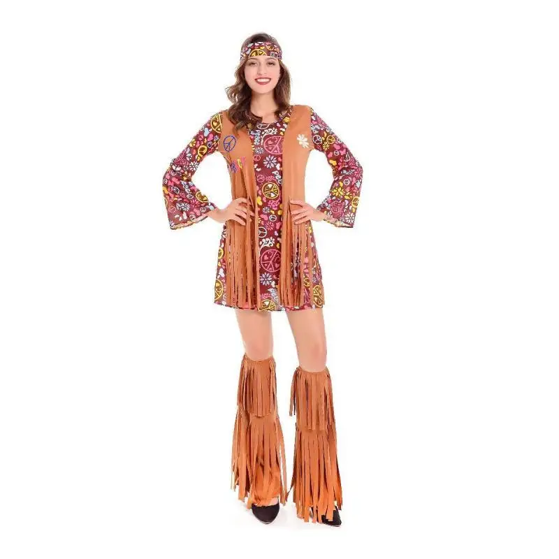 Women 60s 70s Vintage Hippie D - Women'S Accessories In The 60S ulasan dan harga