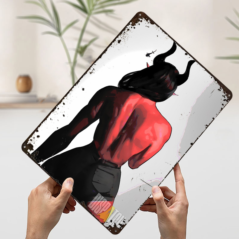Red-skinned Demon Woman Back V - Women Accessories Poster ulasan dan harga