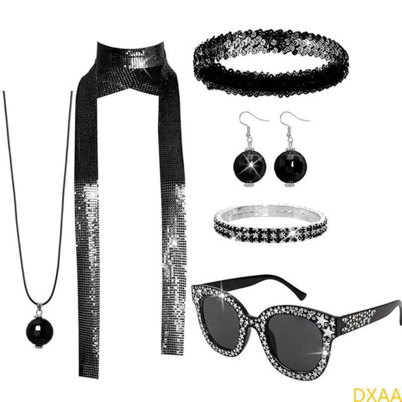 DXAA 60s 70s 80s Disco Accesso - Women'S Accessories In The 60S ulasan dan harga