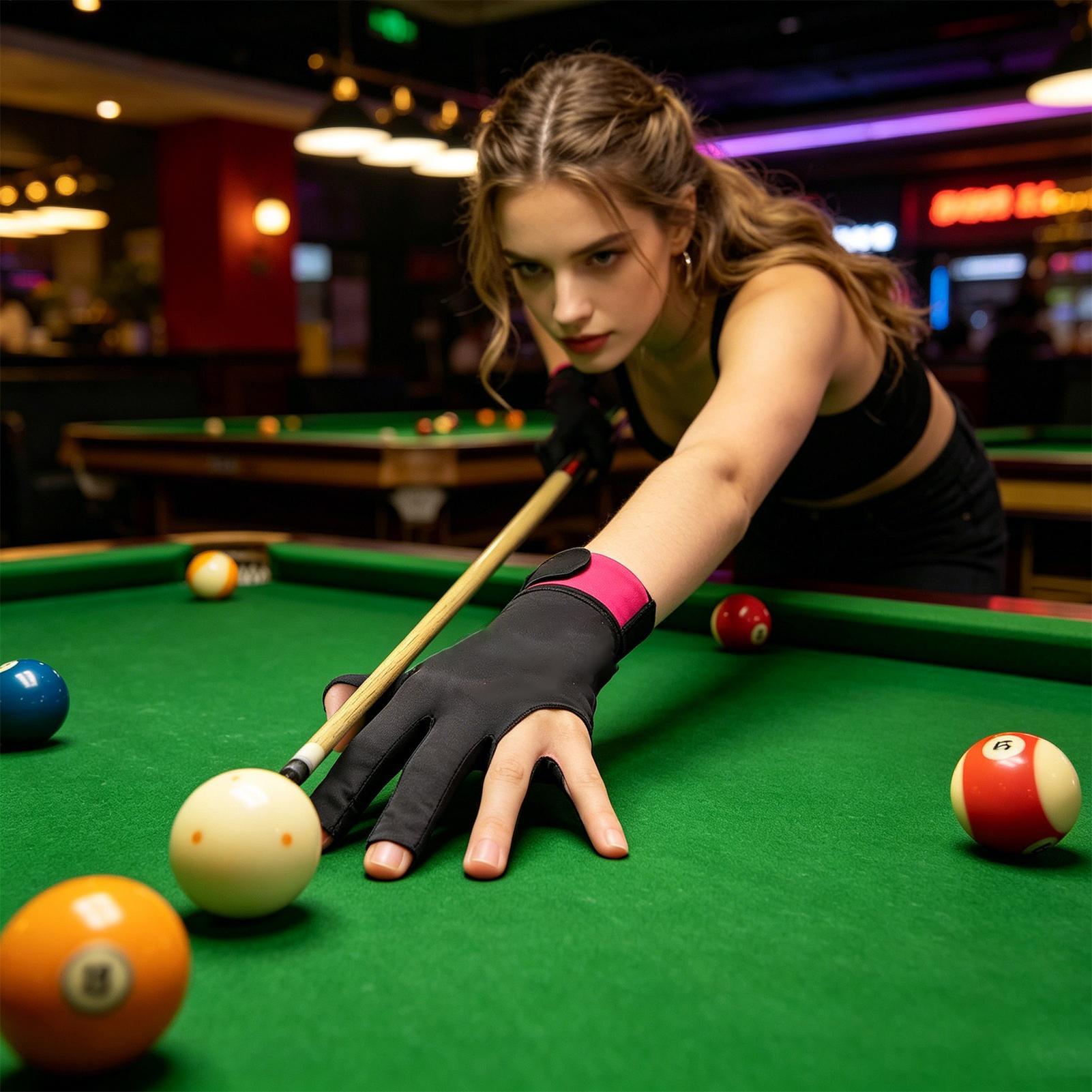 Billiards Glove Left Hand 3-Fi - Women Accessories For Hand ulasan dan harga
