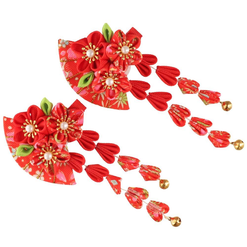 Tassels Tassel Fan Hairpin Flo - Women'S Kimono Accessories ulasan dan harga