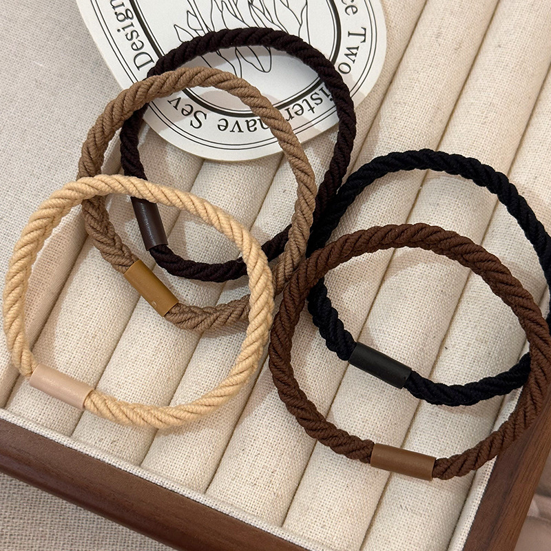 1/5 Pcs Set Elastic Rubber Ban - Women Accessories Online ulasan dan harga