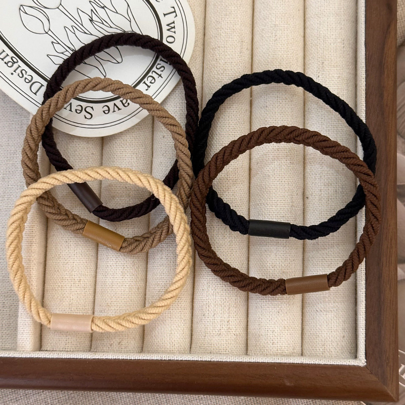 1/5 Pcs Set Elastic Rubber Ban - Women Accessories Online ulasan dan harga