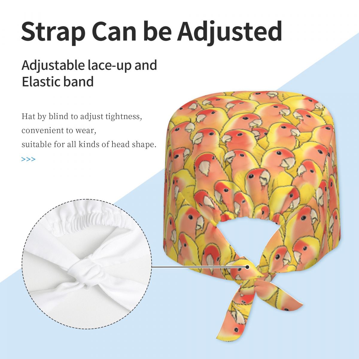 Nurse Hat Lutino Peach Face Lo - Women Accessories Poster ulasan dan harga