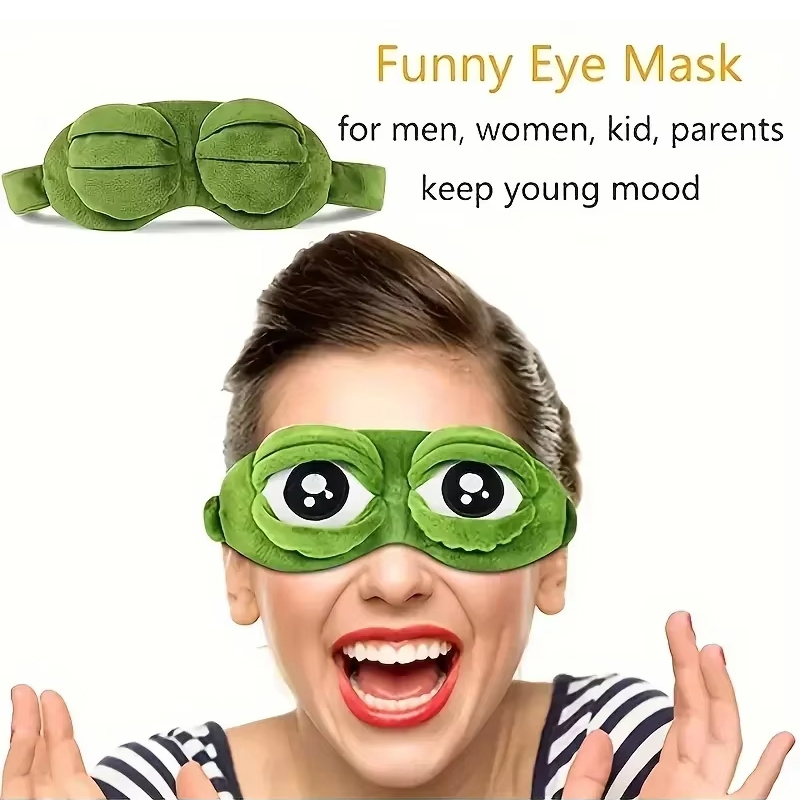 Frog Shaped Eye Mask Party Gam - Women Knight Accessories ulasan dan harga