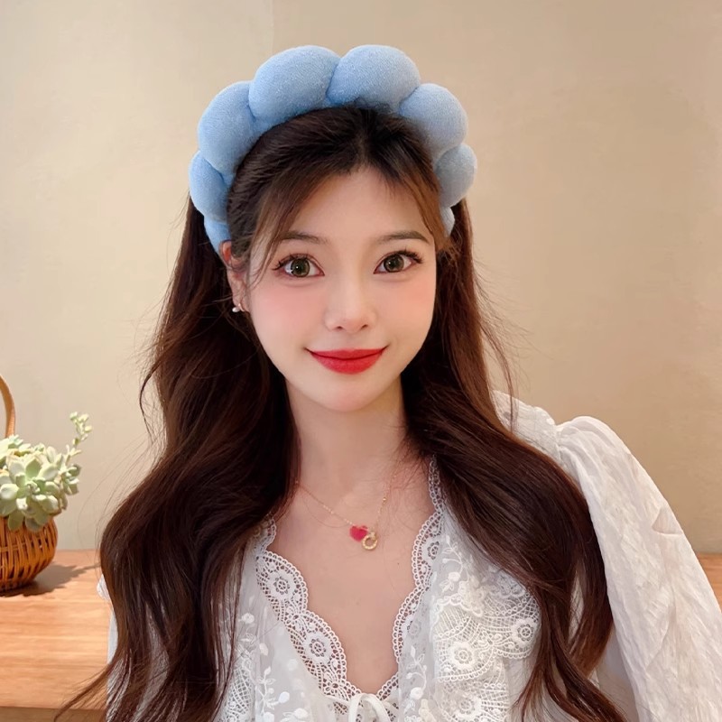 Retro Puffy Hair Band Sponge H - Women Accessories Online ulasan dan harga