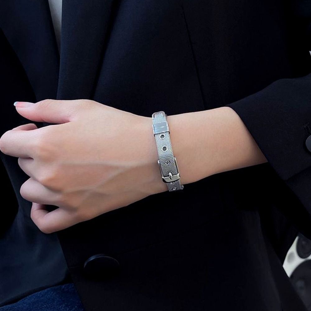 Street Wear Titanium Steel Ban - Women'S Accessories To Wear With Watch ulasan dan harga