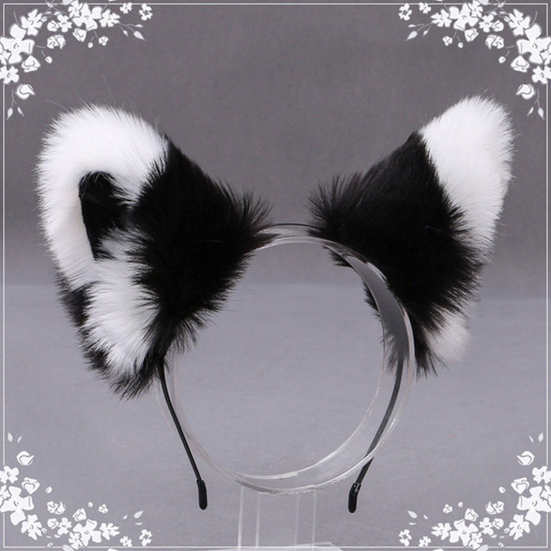 Fluffy Fox Cat Ear Plush Headb - Women Knight Accessories ulasan dan harga