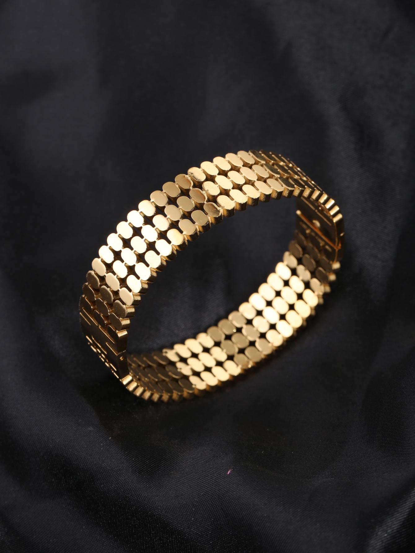 1 Piece Stainless Steel 18K Go - Women'S Accessories To Wear With Watch ulasan dan harga