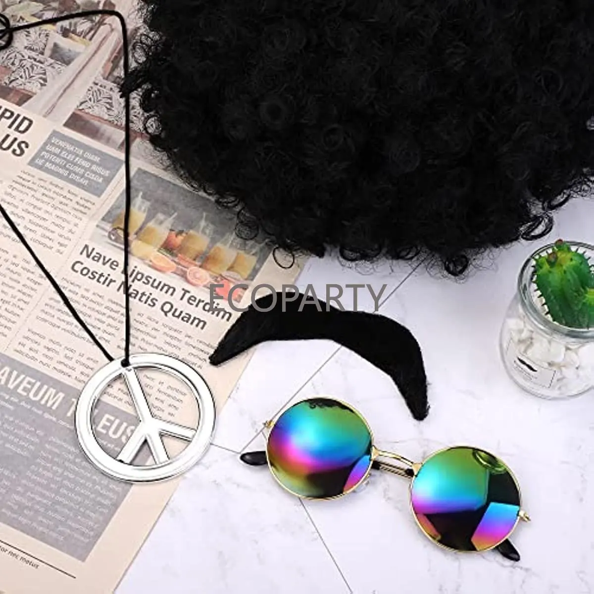 Hippie Costume Accessories 70s - Women'S Accessories In The 60S ulasan dan harga
