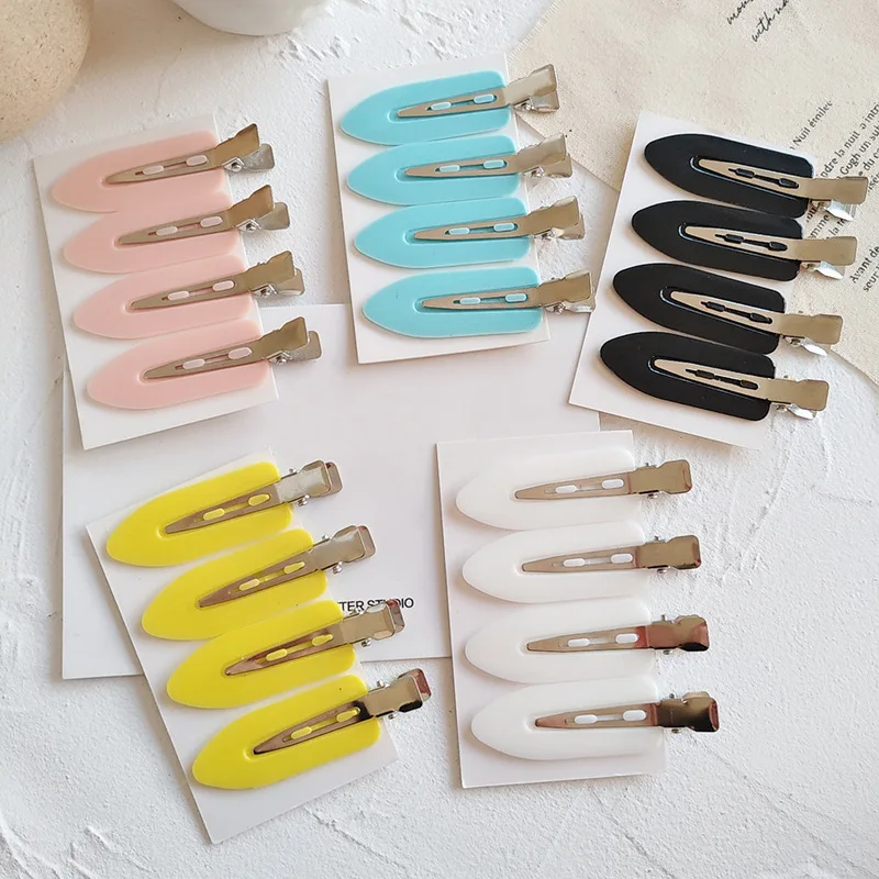 4Pcs Duckbill Clip No Bend Sea - Women Accessories Online ulasan dan harga