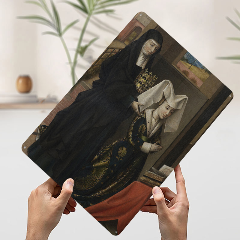 Religious Painting of Two Wome - Women Accessories Poster ulasan dan harga
