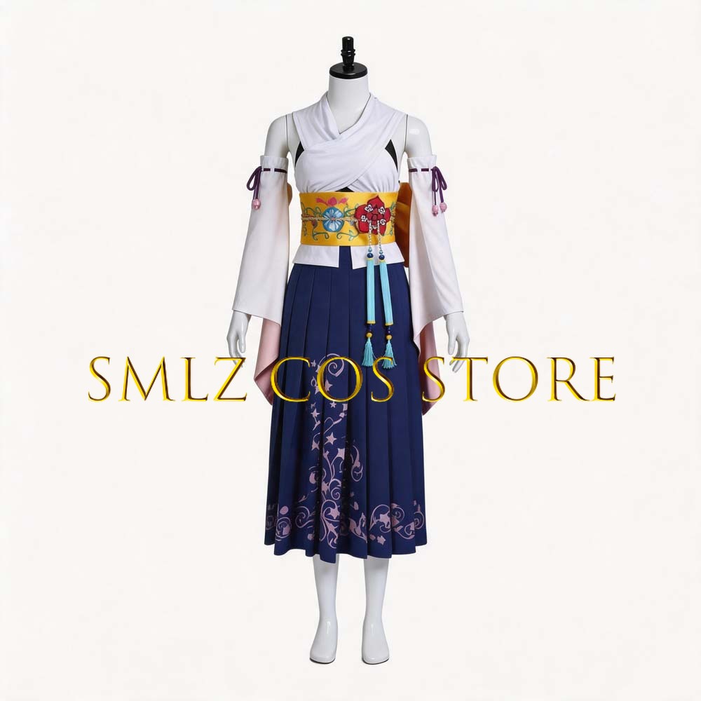 Smlz FFX Yuna Cosplay Anime FF - Women'S Kimono Accessories ulasan dan harga