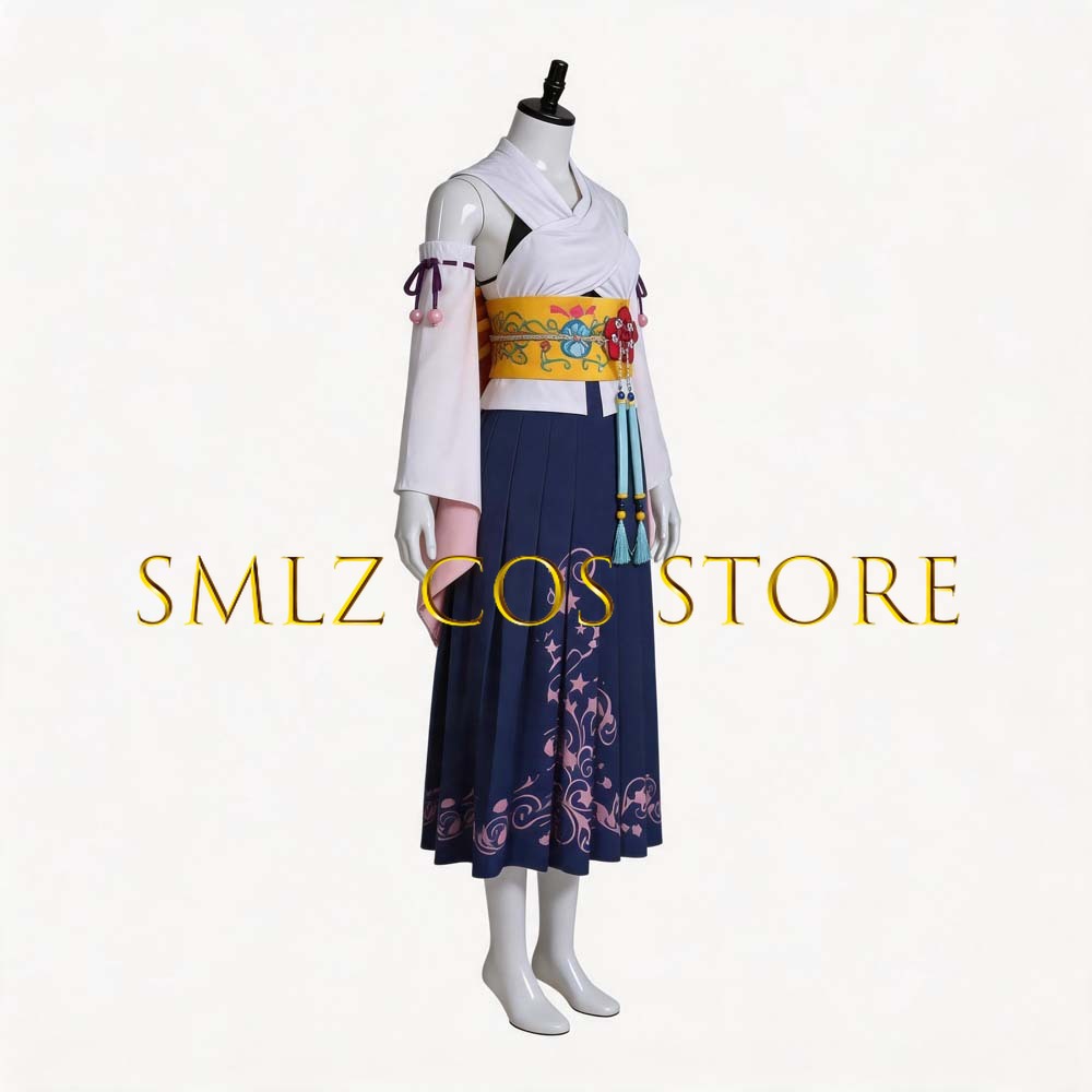 Smlz FFX Yuna Cosplay Anime FF - Women'S Kimono Accessories ulasan dan harga