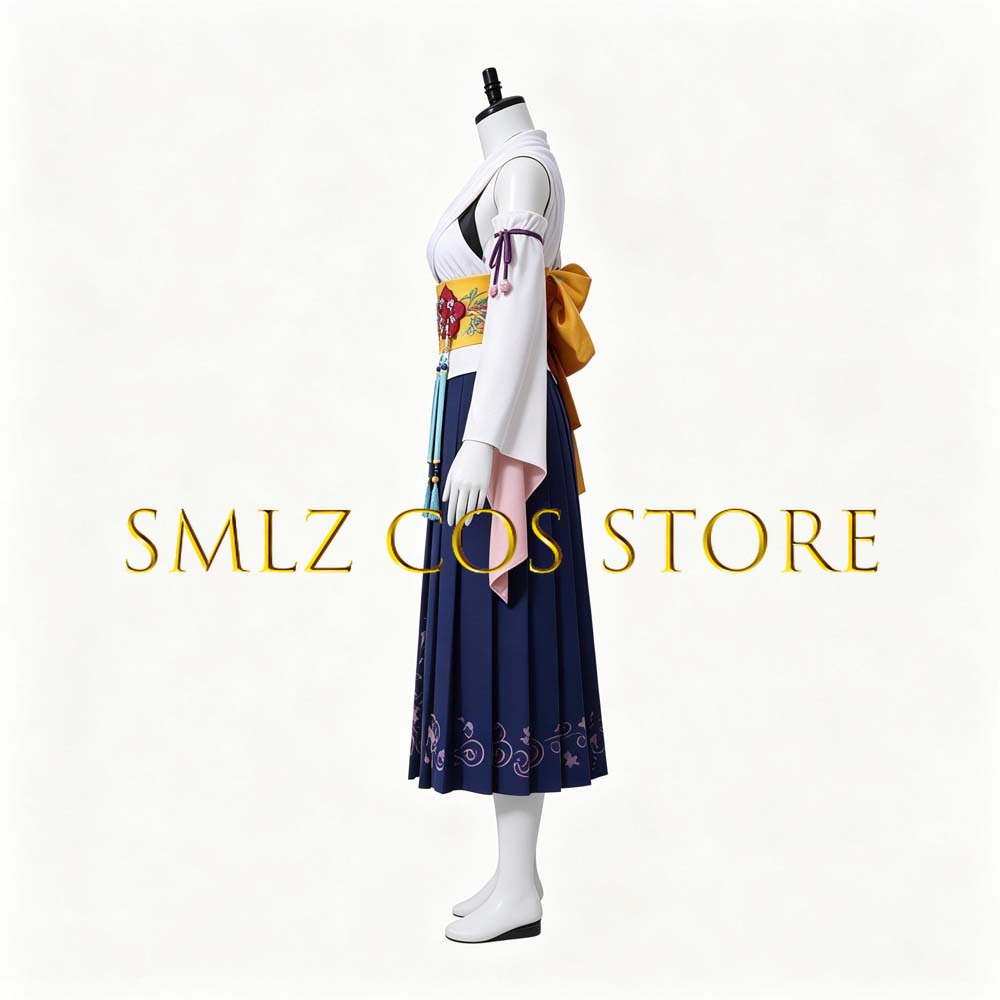 Smlz FFX Yuna Cosplay Anime FF - Women'S Kimono Accessories ulasan dan harga