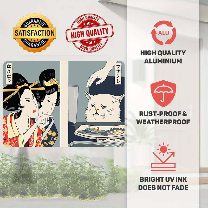 Woman Yelling At a Cat 3D Prin - Women Accessories Poster ulasan dan harga