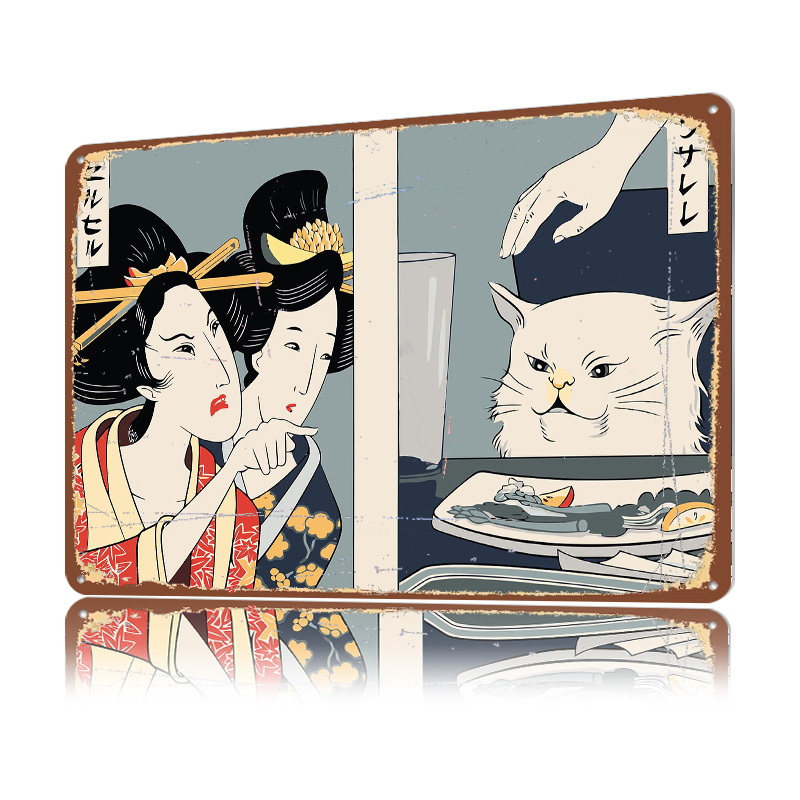 Woman Yelling At a Cat 3D Prin - Women Accessories Poster ulasan dan harga
