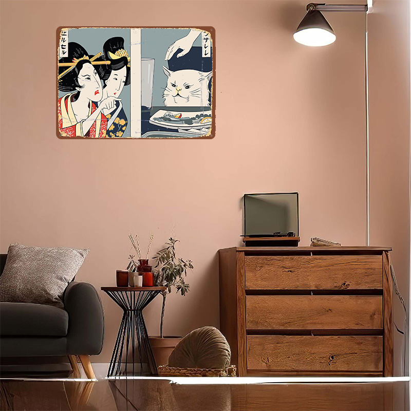 Woman Yelling At a Cat 3D Prin - Women Accessories Poster ulasan dan harga