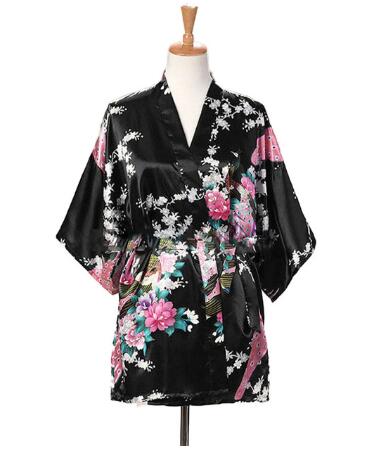 Lace Up Woman Peacock Print Ja - Women'S Kimono Accessories ulasan dan harga