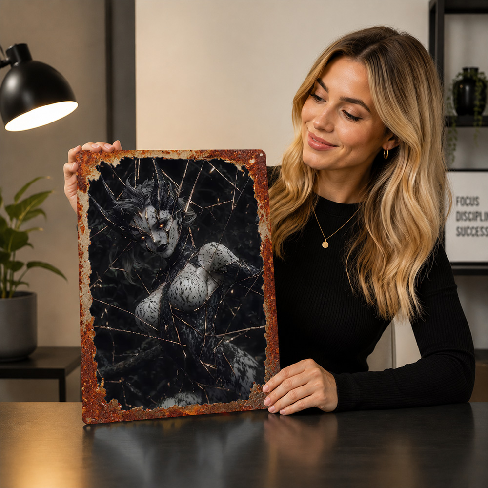 Dark Fantasy Woman 3D Printed  - Women Accessories Poster ulasan dan harga
