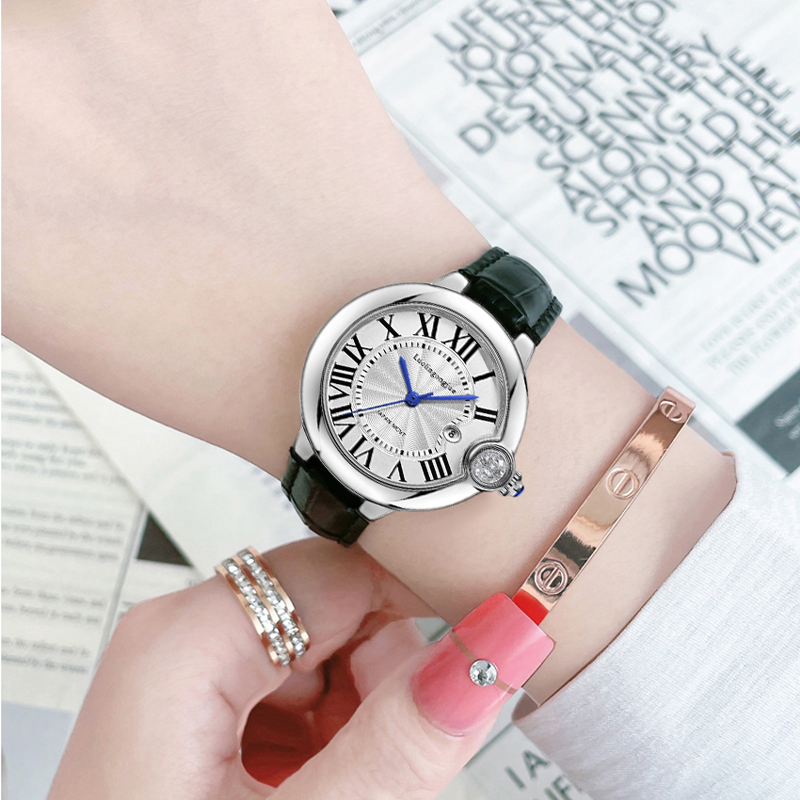 Light Luxury Blue-Hand Quartz  - Women'S Accessories To Wear With Watch ulasan dan harga