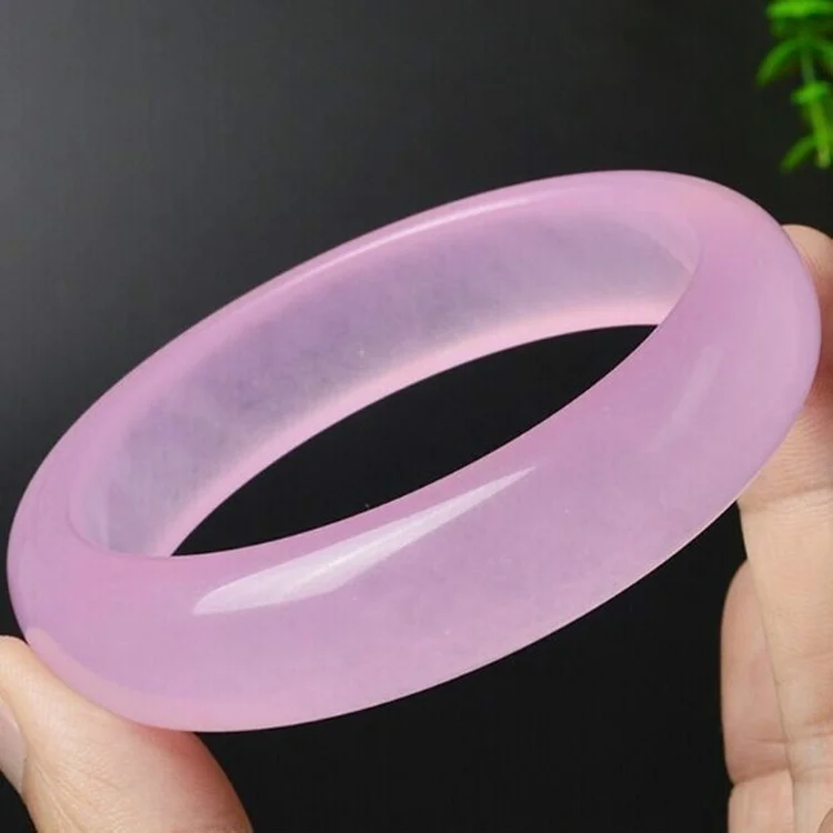 Genuine Natural Pink Jade Bang - Women Accessories For Hand ulasan dan harga