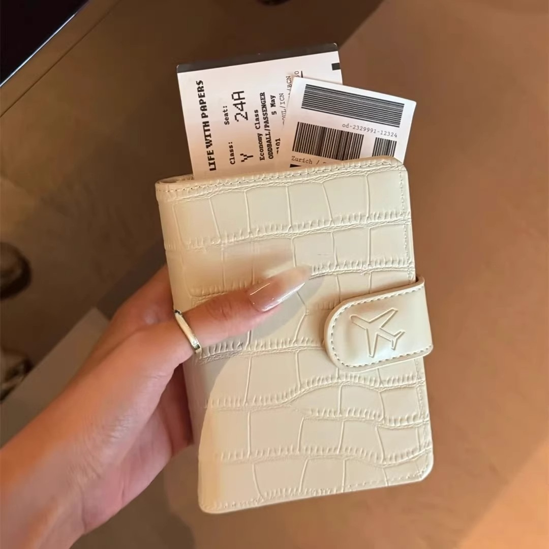 PU Leather Passport Cover for  - Women Accessories Online ulasan dan harga