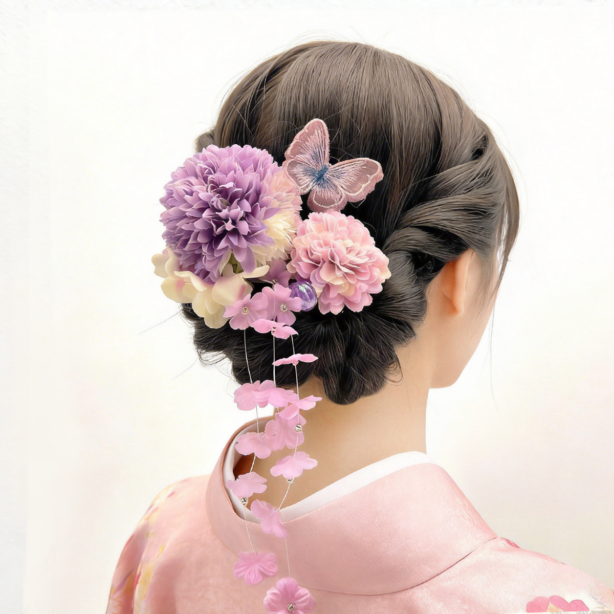 Handmade Japanese Kanzashi Hai - Women'S Kimono Accessories ulasan dan harga