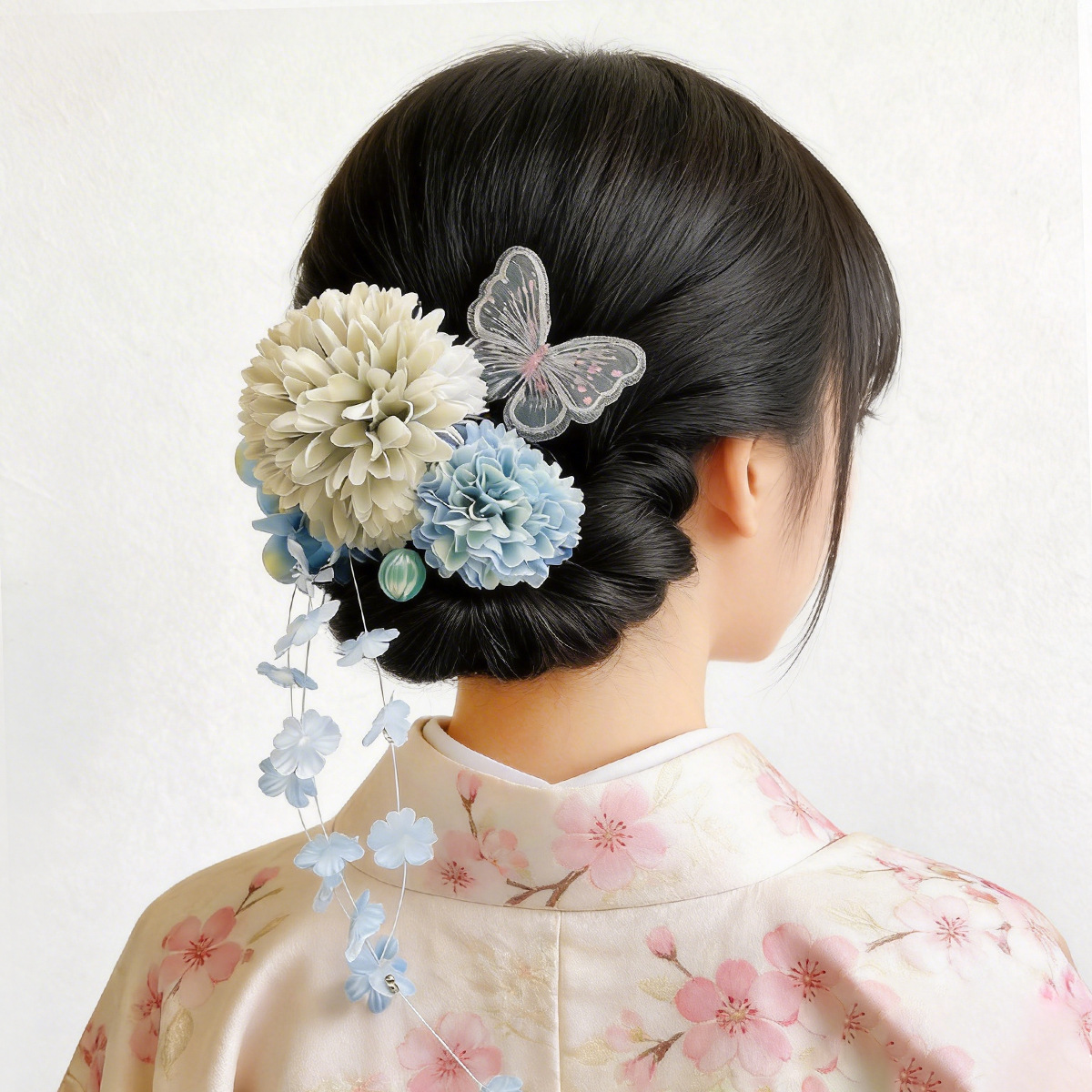 Handmade Japanese Kanzashi Hai - Women'S Kimono Accessories ulasan dan harga