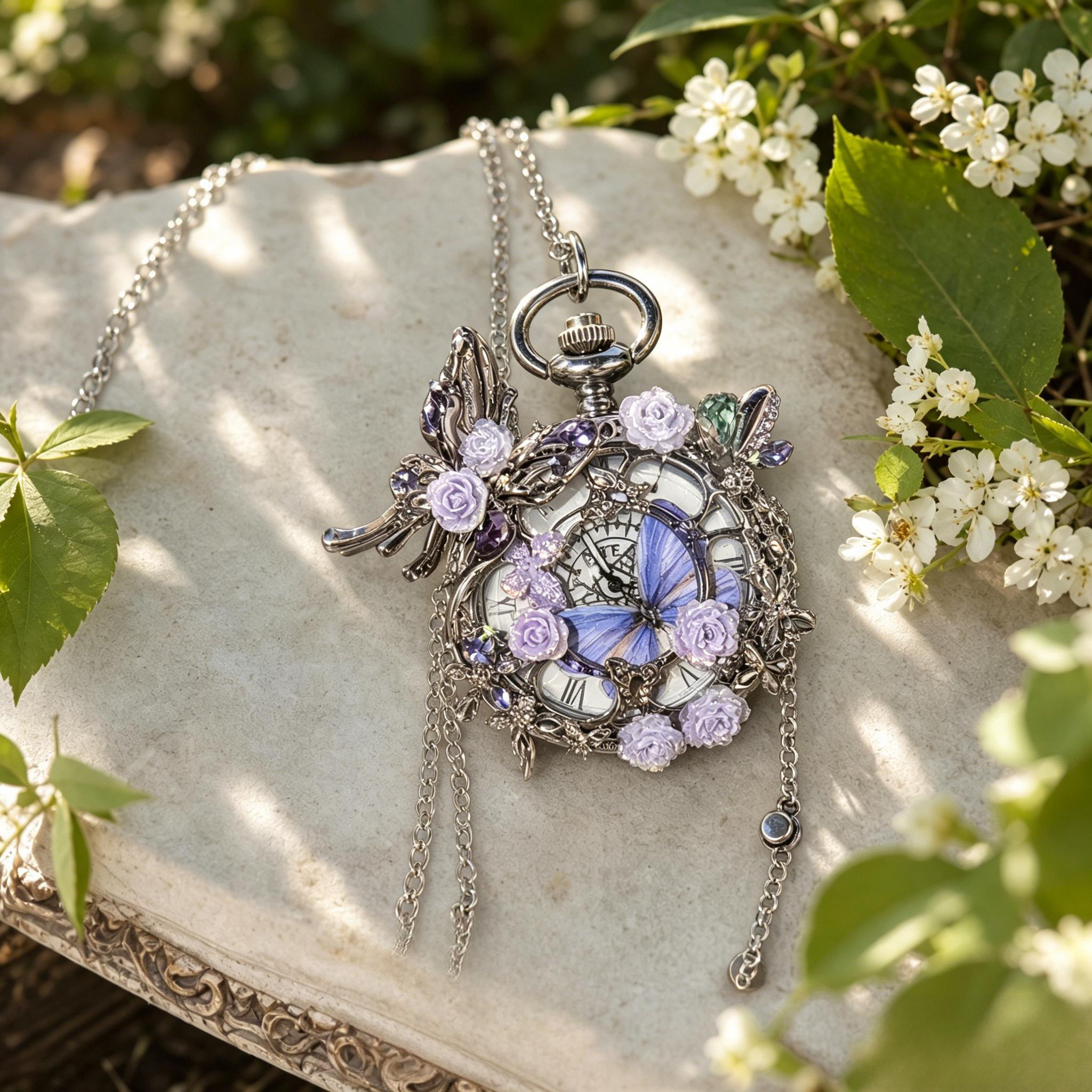 Handmade Vintage Butterfly Poc - Women'S Accessories To Wear With Watch ulasan dan harga