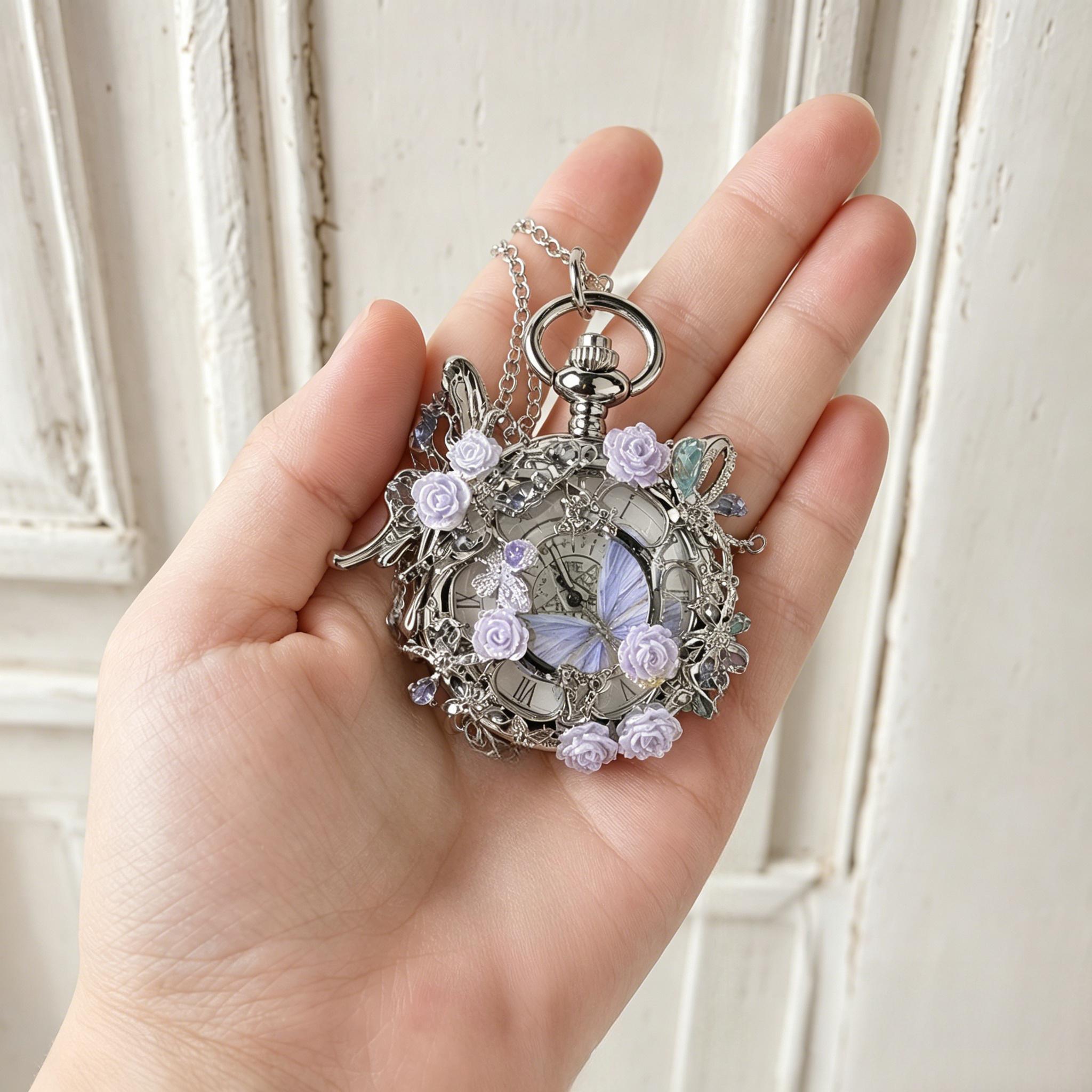 Handmade Vintage Butterfly Poc - Women'S Accessories To Wear With Watch ulasan dan harga