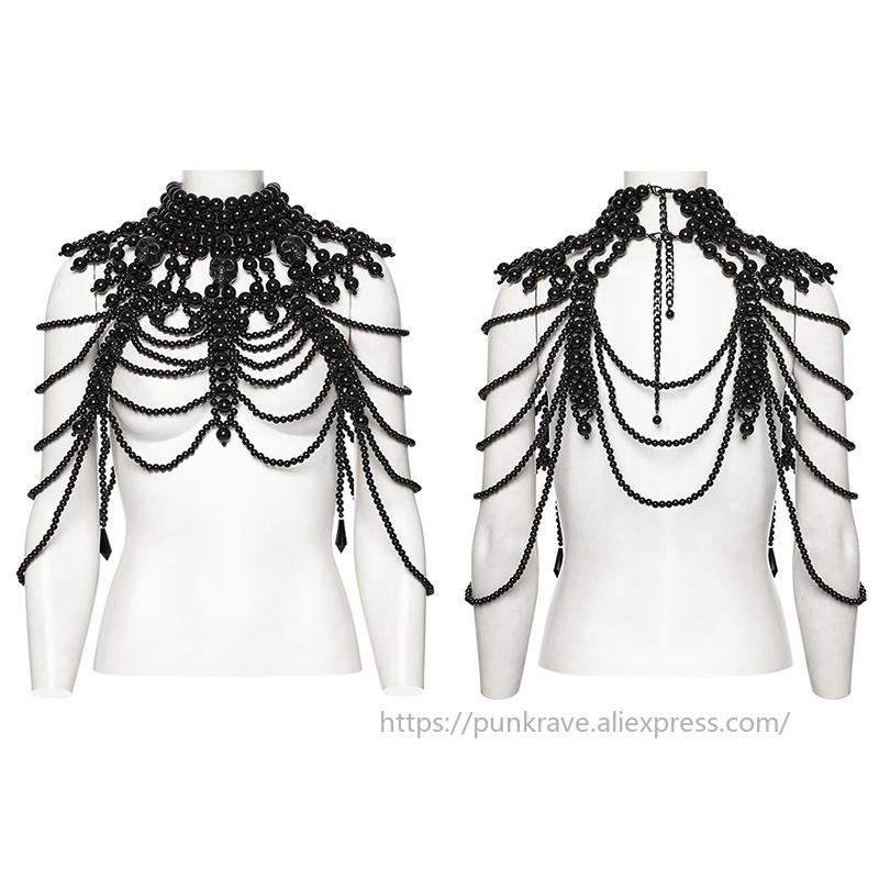 PUNK RAVE Women's Gothic Skull - Women Accessories For Hand ulasan dan harga