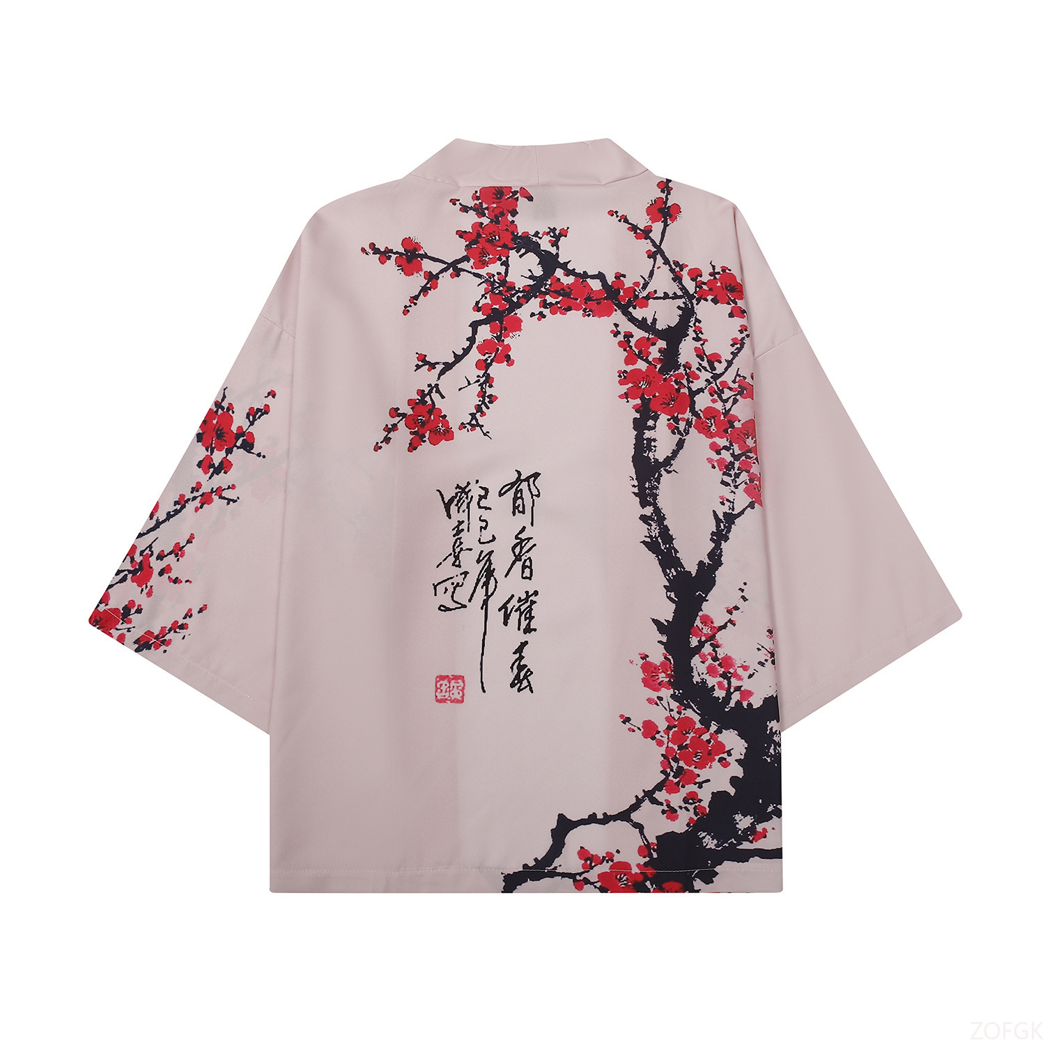 Summer Women Flower Print Kimo - Women'S Kimono Accessories ulasan dan harga